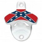 VINTAGE STAR X  BEER COKE SODA POP WALL MOUNT BOTTLE OPENER Confederate Flag NEW