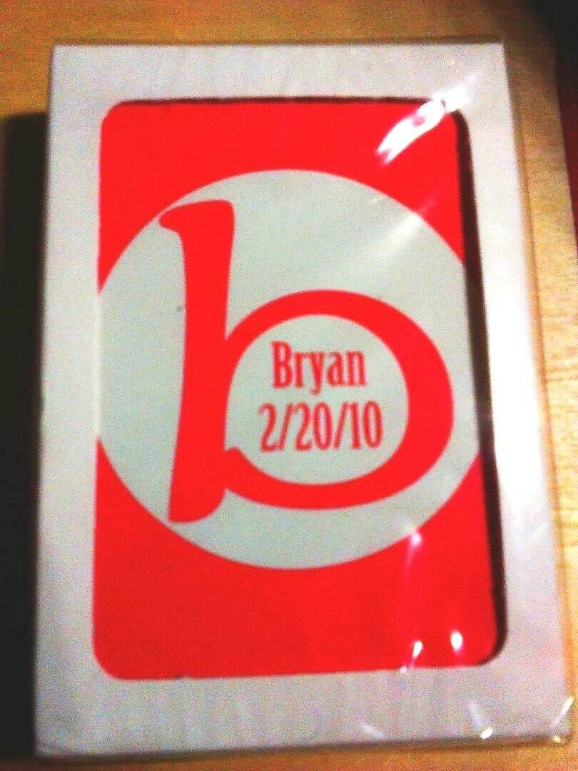 APOLLO STANDARD playing cards 1 Deck Red BRYAN 2-20-10 Cardistry Magic NEW US