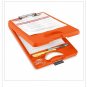 Saunders Portable Desktop Clipboard 1/2"Storage 10"x16" FLUORESCENT ORANGE 00533