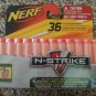 NEW NIP Nerf N-Strike 36 Clip System Darts Official Hasbro 62573 New & 18 BONUS