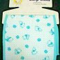 Vintage Peanuts Baby Snoopy Burp Cloth by Baby Snoopy NEW Very Cute BLUE OR PINK