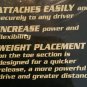 Golf Swing Weight Trainer Warm-up Device 7 Ounces for Clubs BRAND NEW OLD STOCK