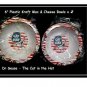 Set of 2 Dr. Seuss The Cat in the Hat 6" Bowls Kraft Mac & Cheese BRAND NEW