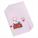 #37724 Snowman Plaid Napkin