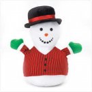 #37722 Snowman Plaid Mini Bean Bag