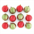 #37267 Red and Green Shiny Ornaments