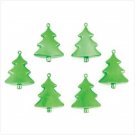 #37268 Green Christmas Tree Ornaments