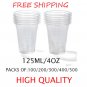 clear plastic cups for cold drink 125ml(4oz) HIGH QUALITY