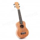 21 Inch Mahogany Ukulele Uke 15 Frets Soprano Hawaiian Guitar Musical Instrument