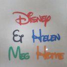 Kids door plaque bedroom plaque Personalised Names Wedding/Home/Gift letters
