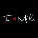 I Love ______ (personalized with HIS name)