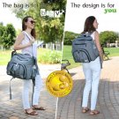 Diaper Bag Mummy Maternity Backpack Changing Case Pad Striped Baby Organizer