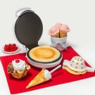 Waffle Cone Bowls Roller Baker Ice Cream Heat Sundae Dessert Kitchen Homemade