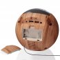 Digital Alarm Clock LED Radio Dual USB Charging Ports Dimmable Display Bluetooth