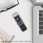 Digital Voice Recorder With Usb Mp3 Activated Playback Microphone Rechargeable