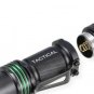 UltraFire U5 CREE XPE 300Lm Zooming LED Flashlight 3pcs Set With Battery Black