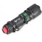 UltraFire U5 CREE XPE 300Lm Zooming LED Flashlight 3pcs Set With Battery Black