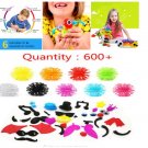 600 Piece Mega Pack Building Blocks Puffer Ball Accessories Educational Toy Kids