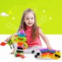 600 Piece Mega Pack Building Blocks Puffer Ball Accessories Educational Toy Kids