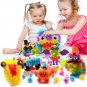 300 Pieces Mega Pack Building Blocks Creative DIY Puzzle Puffer Ball Assembled