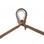 Hammock Chair Swing Mocha Hanging Soft Polyester Indoor Outdoor Camping 300 lbs