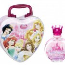 Kids Perfume 3.4 SP for Girls Gift Set Disney Princess with Metal Lunch Box