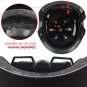 Protective Gear Pads Knee Pads+Elbow Pads+Wrist Pads+Helmet 7 Pcs FOR Kids Black