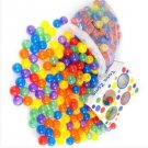Plastic Balls For Kids Pit 300 Phthalates BPA & Lead Free 6 Colors Crush Proof