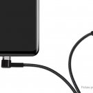 Hoco U20 1m Magnetic PVC L-type Micro USB to USB Data Sync Charging Cable