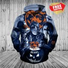 New Horror Chicago Bears Hoodie Football Team Sport Unisex Hoodie