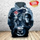 New New England Patriots     Horror  Football Team Sport Hoodie (UNISEX)