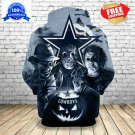New Horror Dallas Cowboys Hoodie Football Team Sport Unisex Hoodie