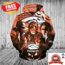 New Horror Denver Broncos   Hoodie Football Team Sport Unisex Hoodie