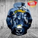 New Los Angeles Charges  Horror  Football Team Sport Hoodie (UNISEX)