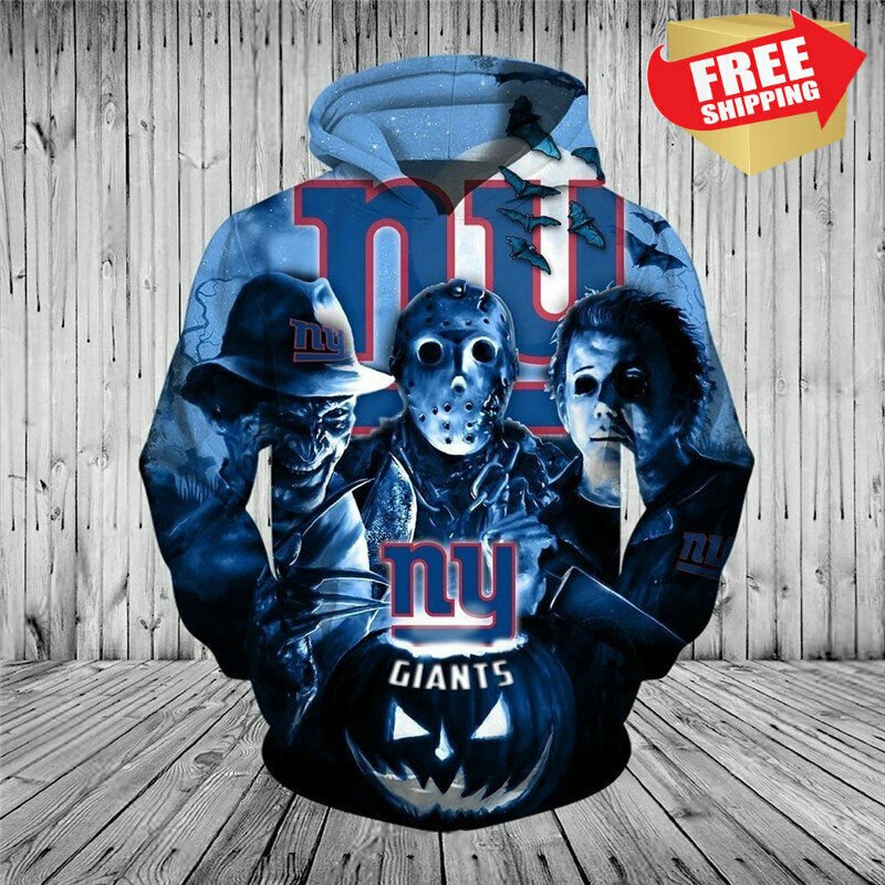 New Horror New York Giants Hoodie Football Team Sport Unisex Hoodie