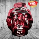 New Atlanta Faltons   Horror  Football Team Sport Hoodie (UNISEX)
