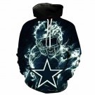New DALLAS COWBOYS Hoodie NFL Football Hooded Pullover Unisex S-5XL