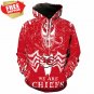 Horror   Kansas City Chiefs Football Team Sport Hoodie With Hat