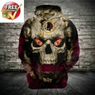 New Horror Red Skin   Hoodie Football Team Sport Unisex Hoodie