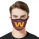 New Washington  Football Face Mask Reusable PM2.5 Filter Anti Dust