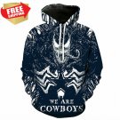 Horror  Dallas Cowboys Football Team Sport Hoodie With Hat