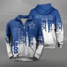 Zipper Dallas Cowboys hoodie  with zipper   Football Team Sport Hoodie (UNISEX)