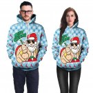 Winter Unisex  Hoodies Plus Size Christmas Fashion 3D Print Hooded