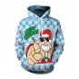 Winter Unisex  Hoodies Plus Size Christmas Fashion 3D Print Hooded