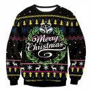Merry Christmas Sweatshirt Women New Year Top Long Sleeve Pullover