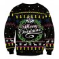 Merry Christmas Sweatshirt Women New Year Top Long Sleeve Pullover