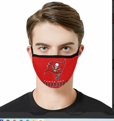 Tampa Bay Buccaneers Face Mask  Reusable PM2.5 Filter Anti Dust