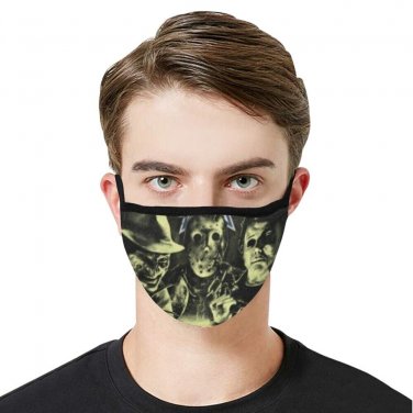Dallas Cowboys horror   Mask Reusable PM2.5 Filter Anti Dust -
