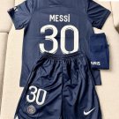 Messi #30  PSG 2022-23  kids jerseys: pants, shirt and socks
