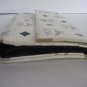 Vintage Genuine MCM White/Navy Women's Trifold Wallet Pre-Owned Munich Germany
